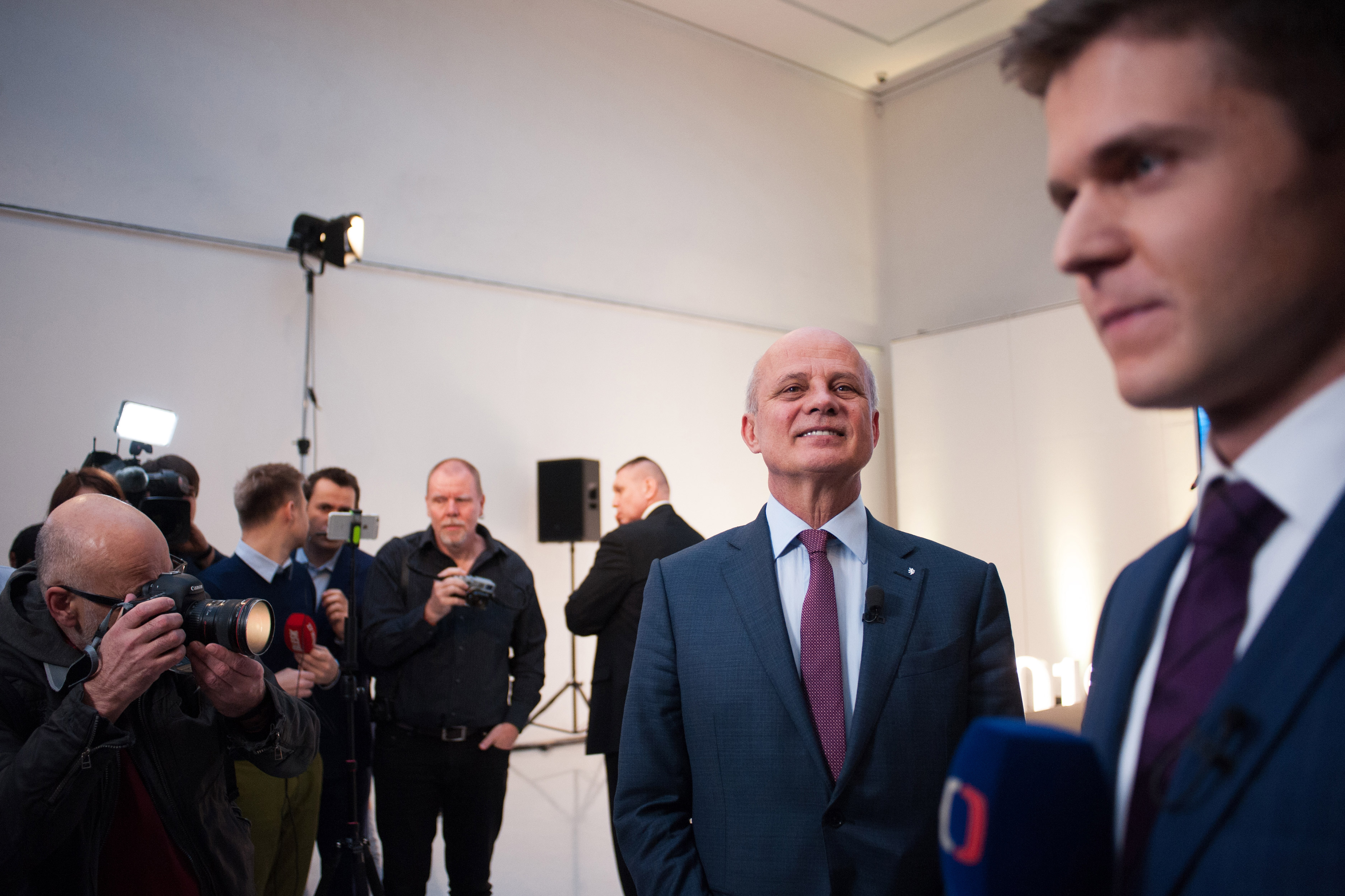 Michal Horáček po 1. kole prezidentských voleb, leden 2018
