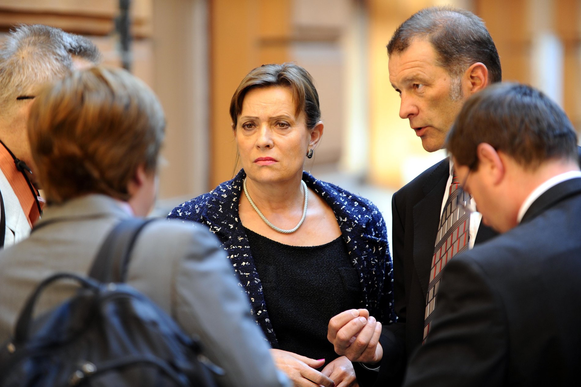 Předsedkyně Energetického regulačního úřadu Alena Vitásková u soudu