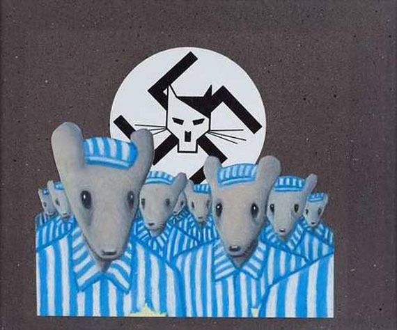 Kresba z obalky komiksu Maus