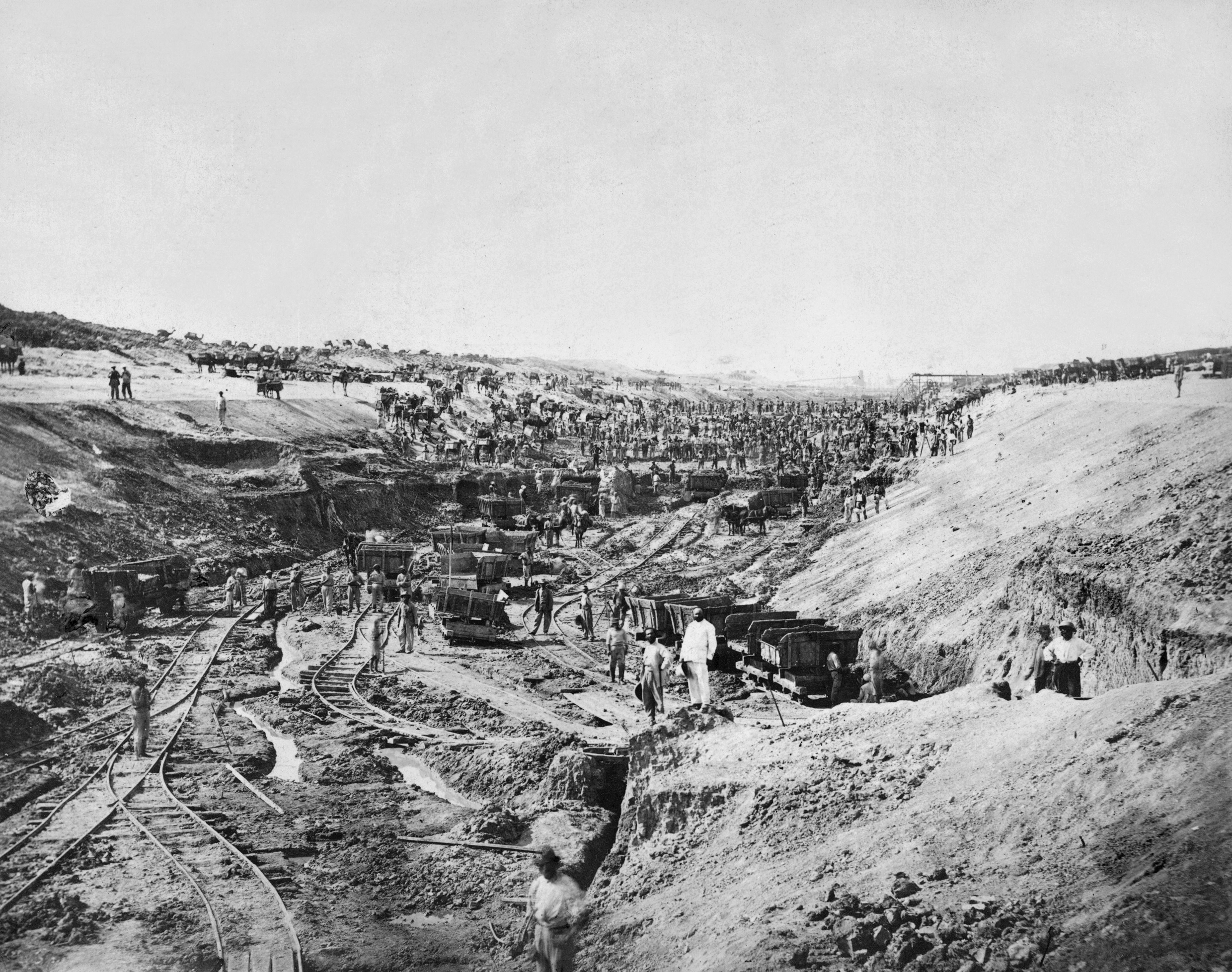 Snili o něm už staroegyptští faraoni i benátští kupci či Napoleon. (Stavba Suezu, 1859)
