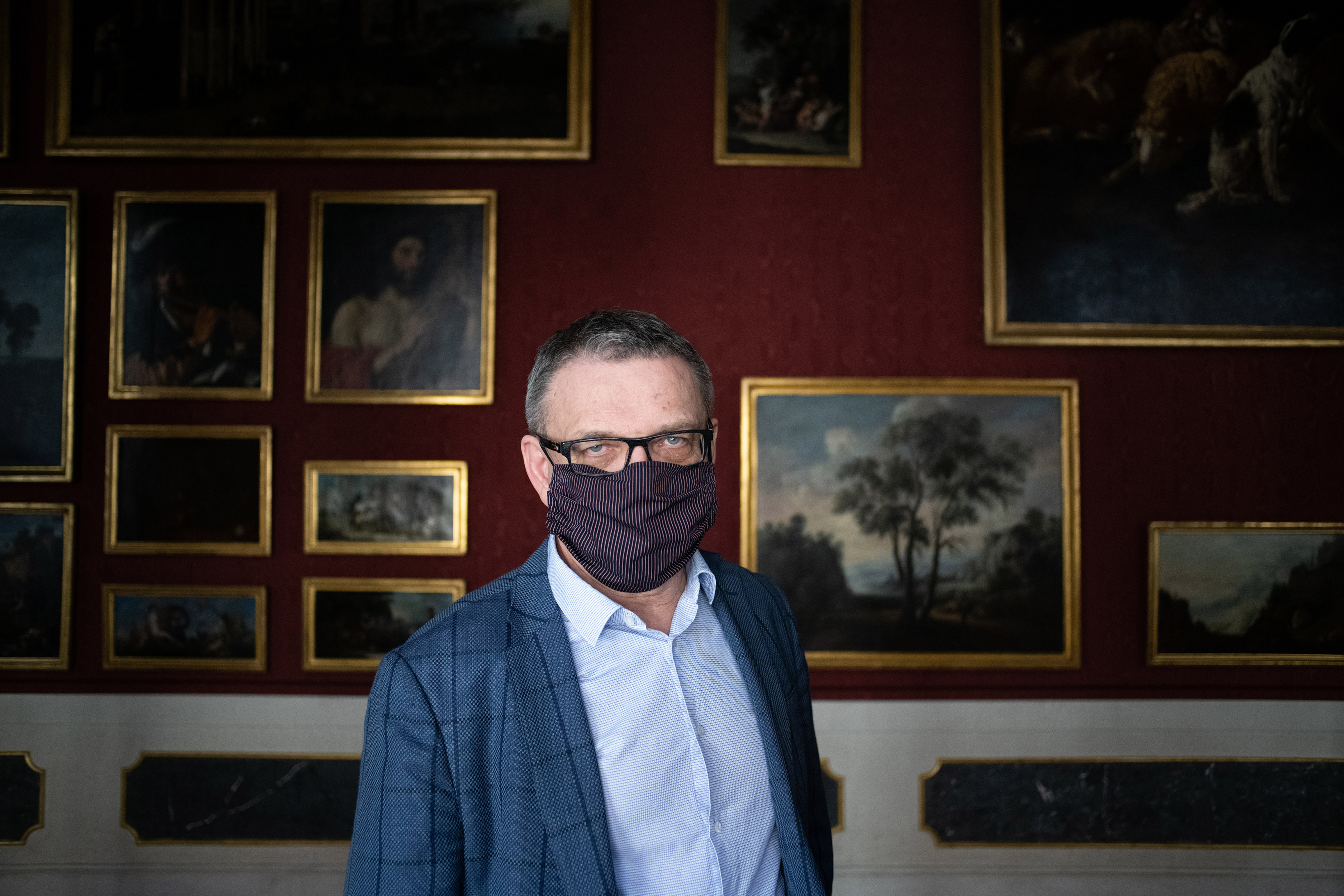 Ministr kultury Lubomír Zaorálek, duben 2020