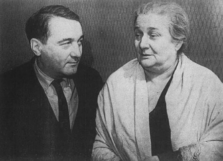 Lev Gumilev s matkou Annou Achmatovovou