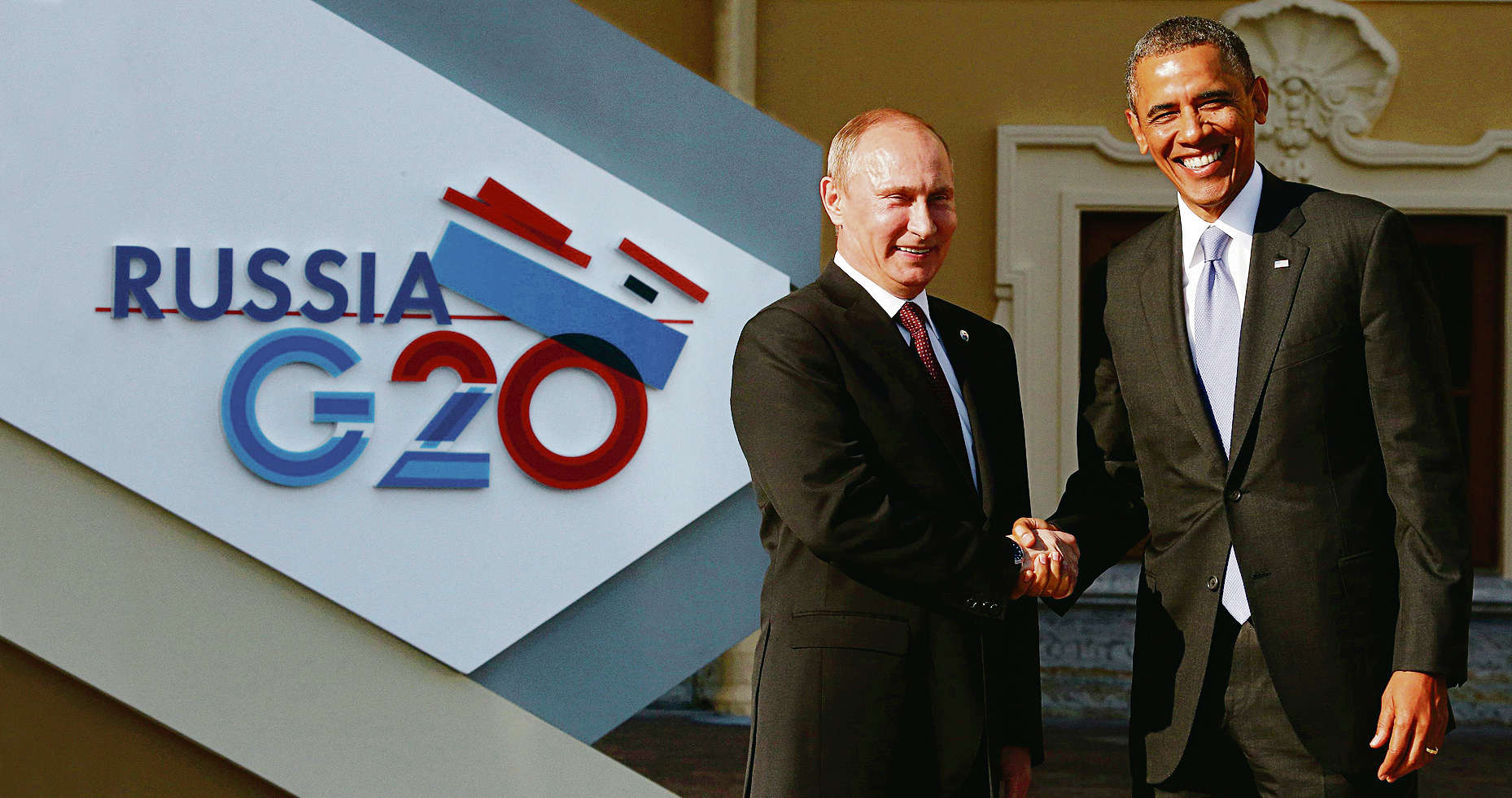 Vladimir Putin (vlevo) a Barack Obama