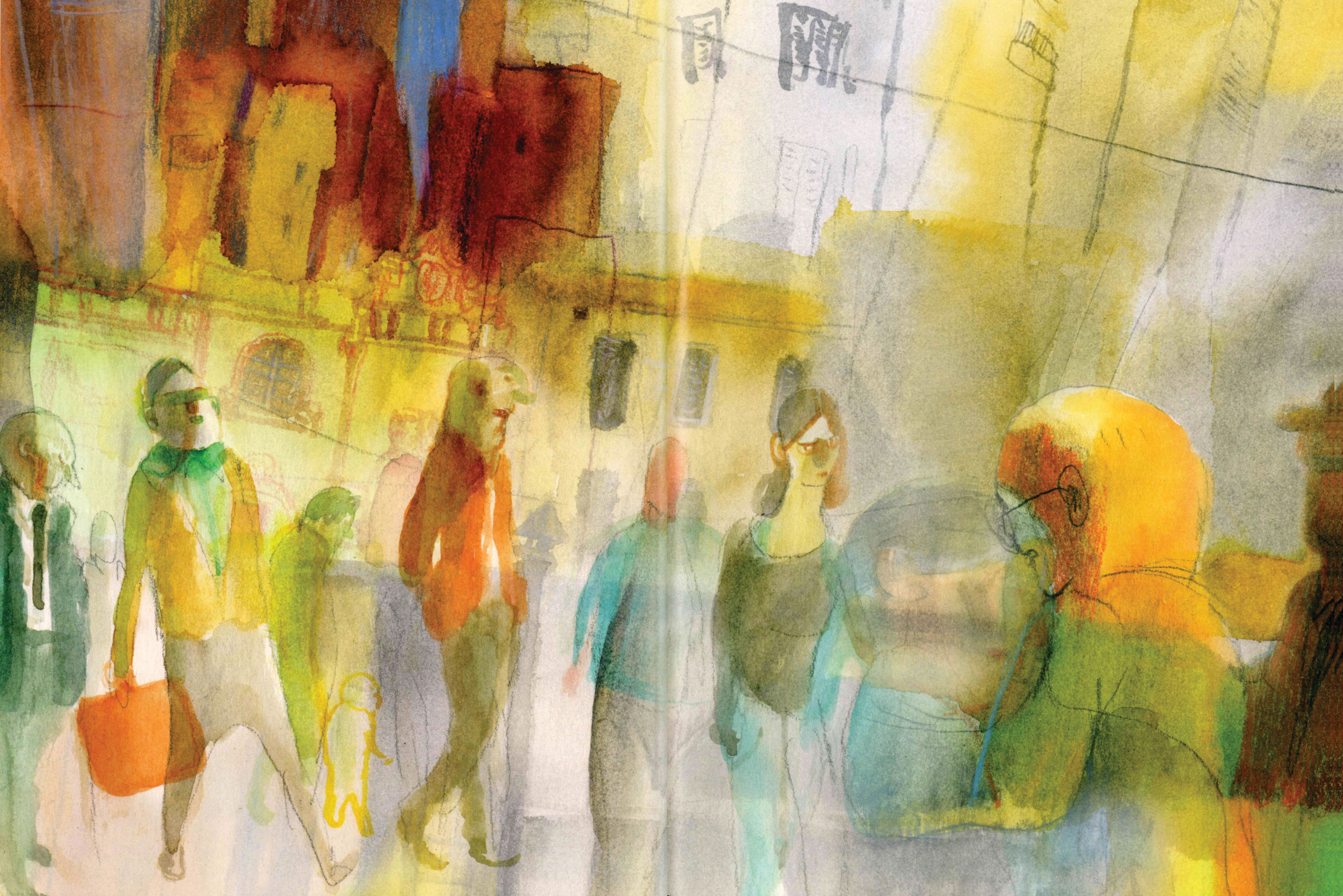ilustrace Jorge González