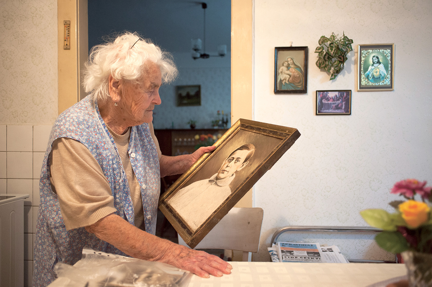 Paní Musilová, sestra Josefa France, Pelhřimov