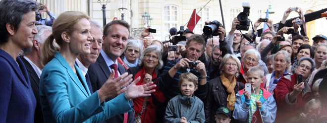 Už žádné kontroly na hranicích. Bude dobře jako dřív. (Dánská premiérka Helle Thorningová-Schmidtová)
