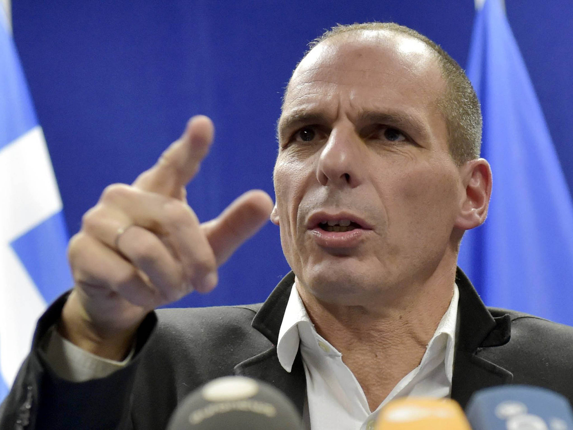 Řecký ministr financí Janis Varufakis
