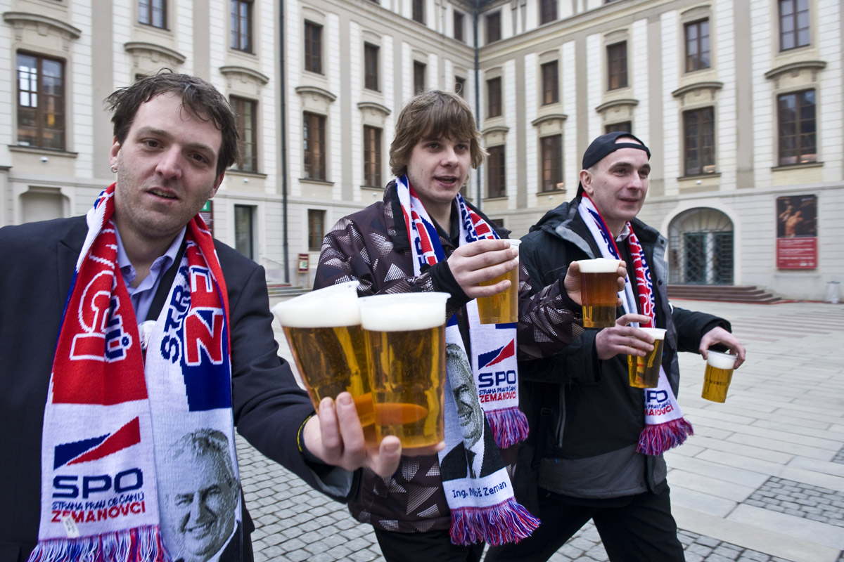 Inaugurace nově zvoleného prezidenta Miloše Zemana, Praha, březen, 2013