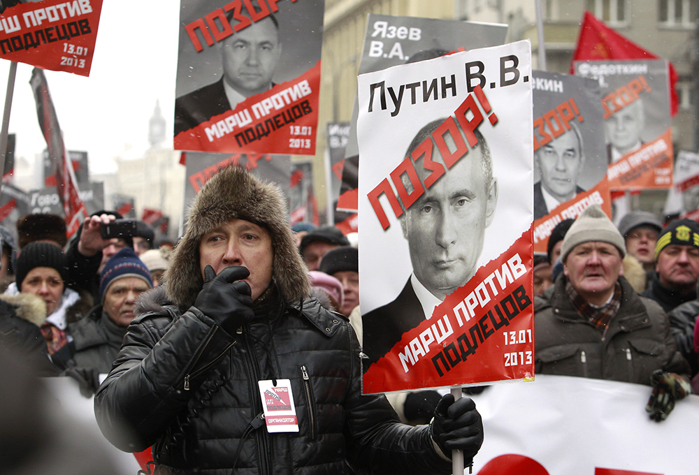 V Moskvě opět protestovali