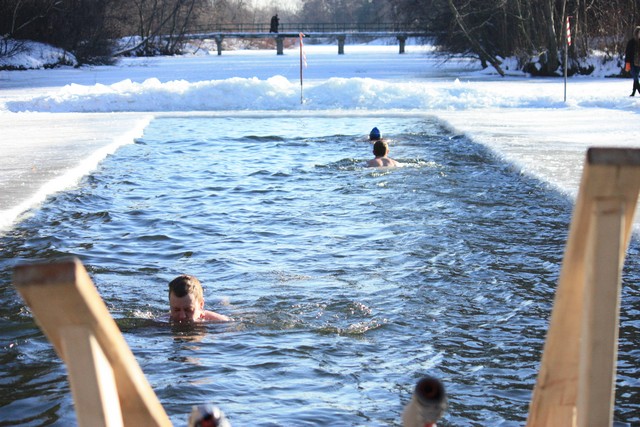 Cold Plunge for the Homeless in Moscow