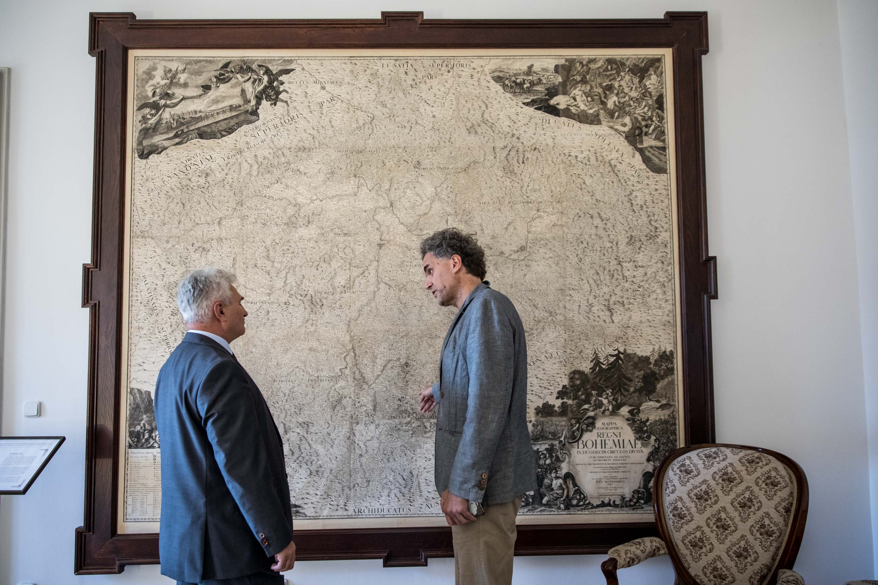 Milan Štěch a Marek Švehla, květen 2018
