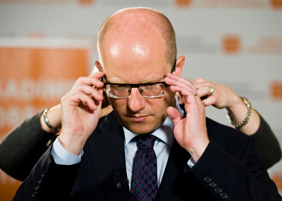 Premiér Bohuslav Sobotka.