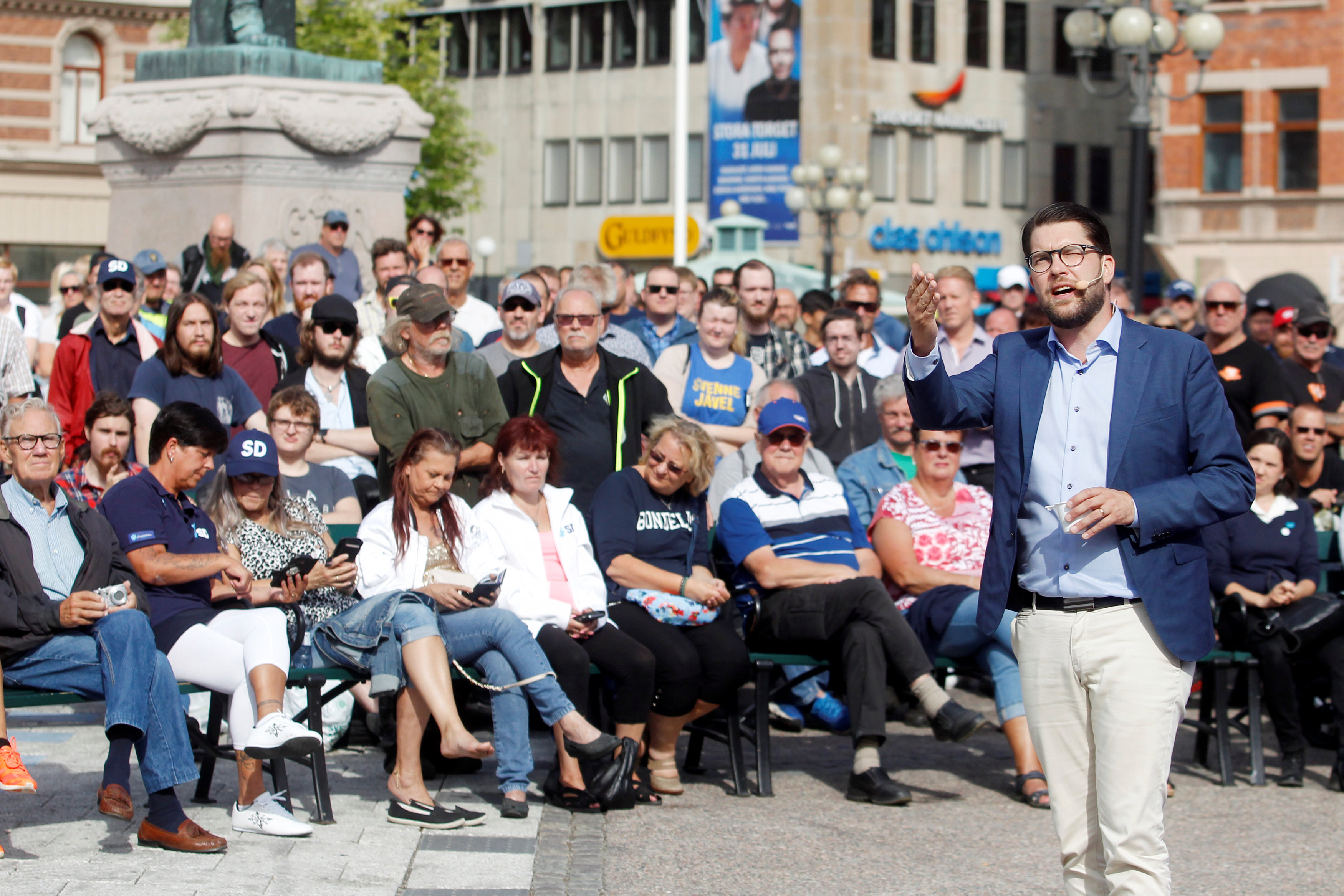 Jimmie Akesson, šéf Švédských demokratů