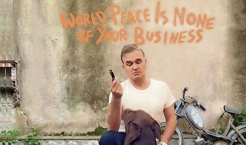 A po klipu ani stopy, líčil fanouškům Morrissey.