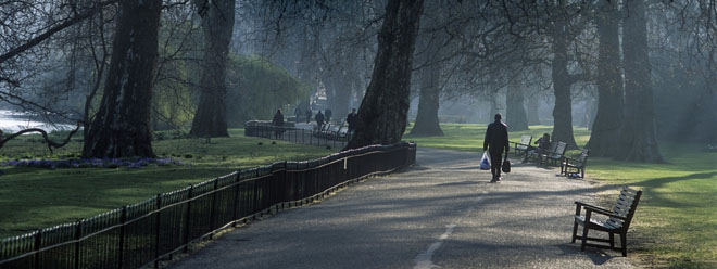 V Londýně vznikne největší evropská wi-fi zóna (St. James's Park - ilustrační foto)
