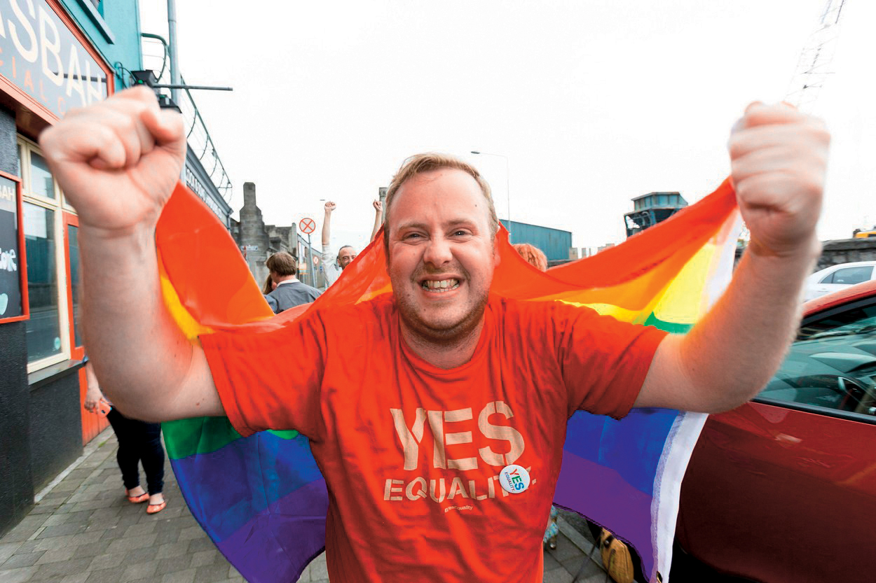 LIMERICK

More than 3.2 million people were asked whether they wanted to amend the country's constitution to allow gay and lesbian couples to marry.