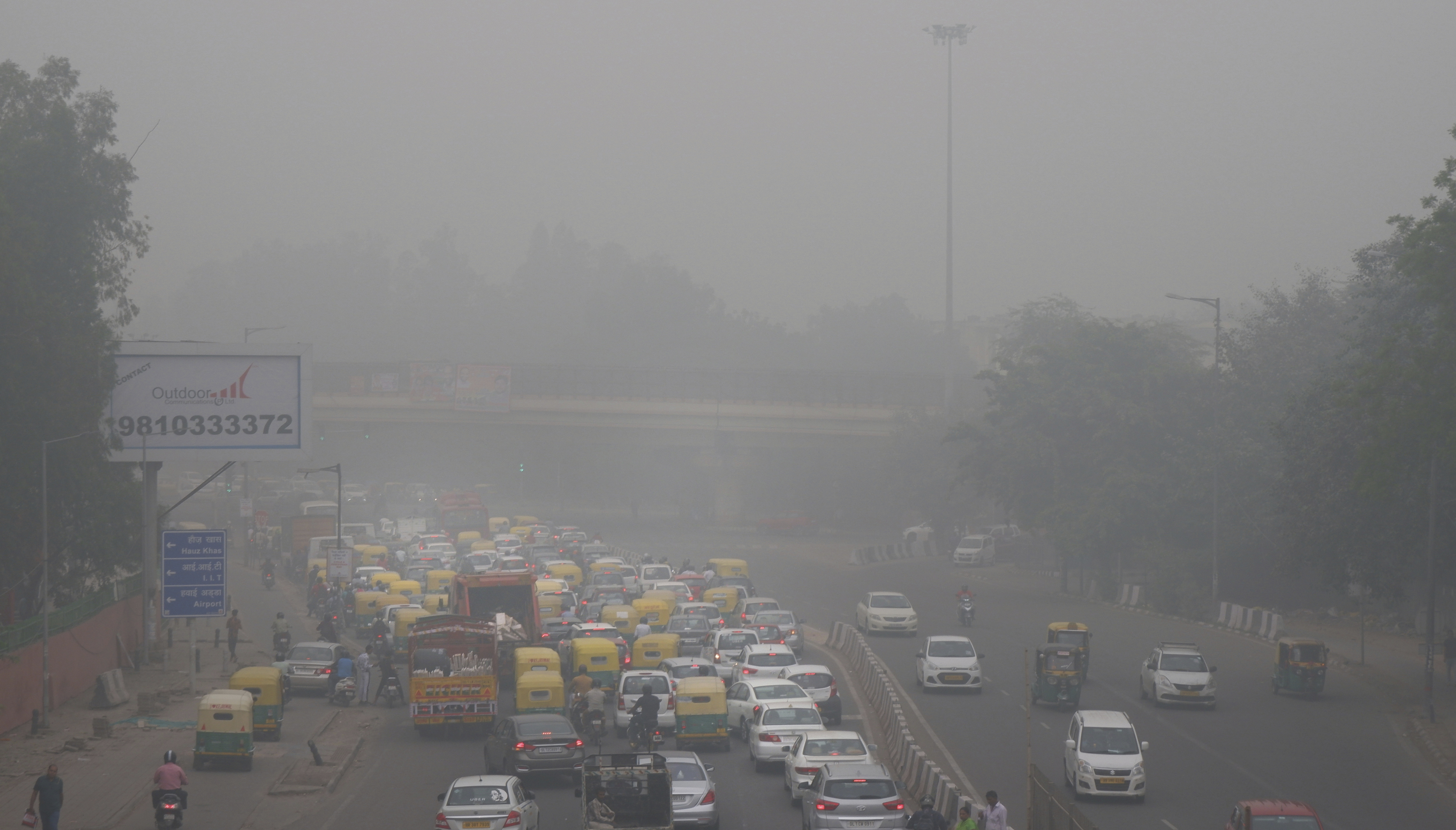 Smog v Dillí