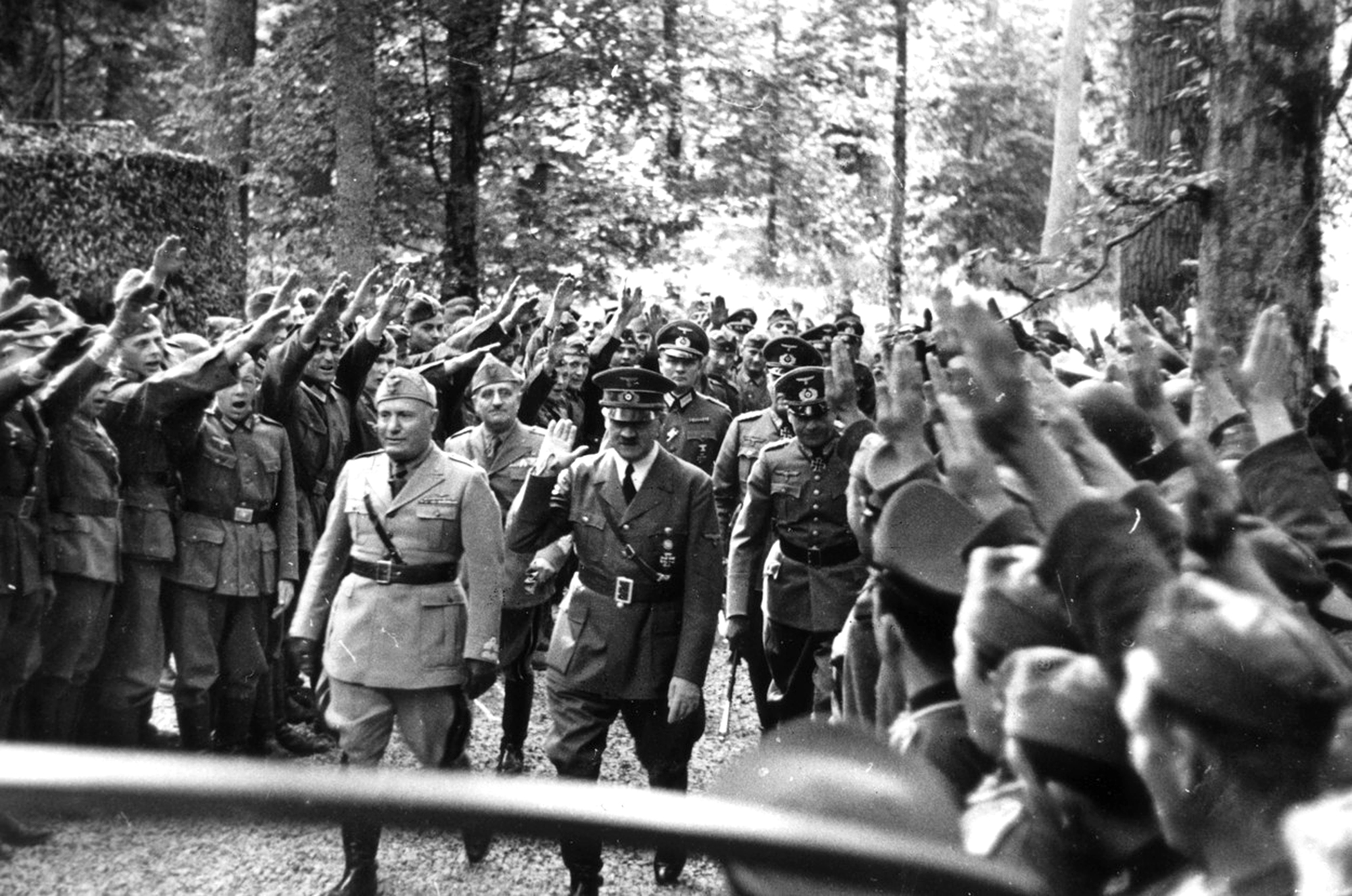 Hitler a Mussolini