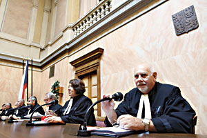 Constitutional Court's  Autor: Milan Jaroš
