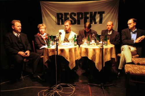 Fotografie: Veřejná debata týdeníku RESPEKT a  TRANSPARENCY INTERNATIONAL ČR - Autor: Ludvík Hradilek