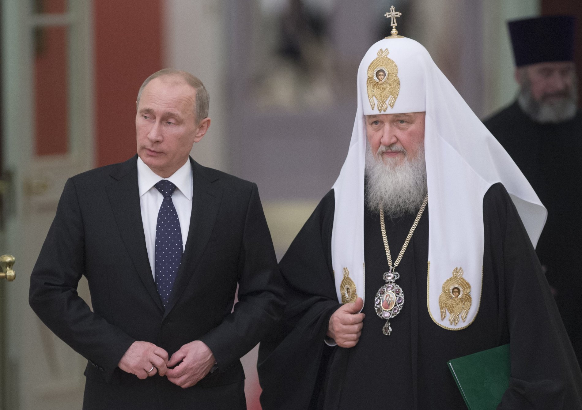 Vladimir Putin a patriarcha Kirill