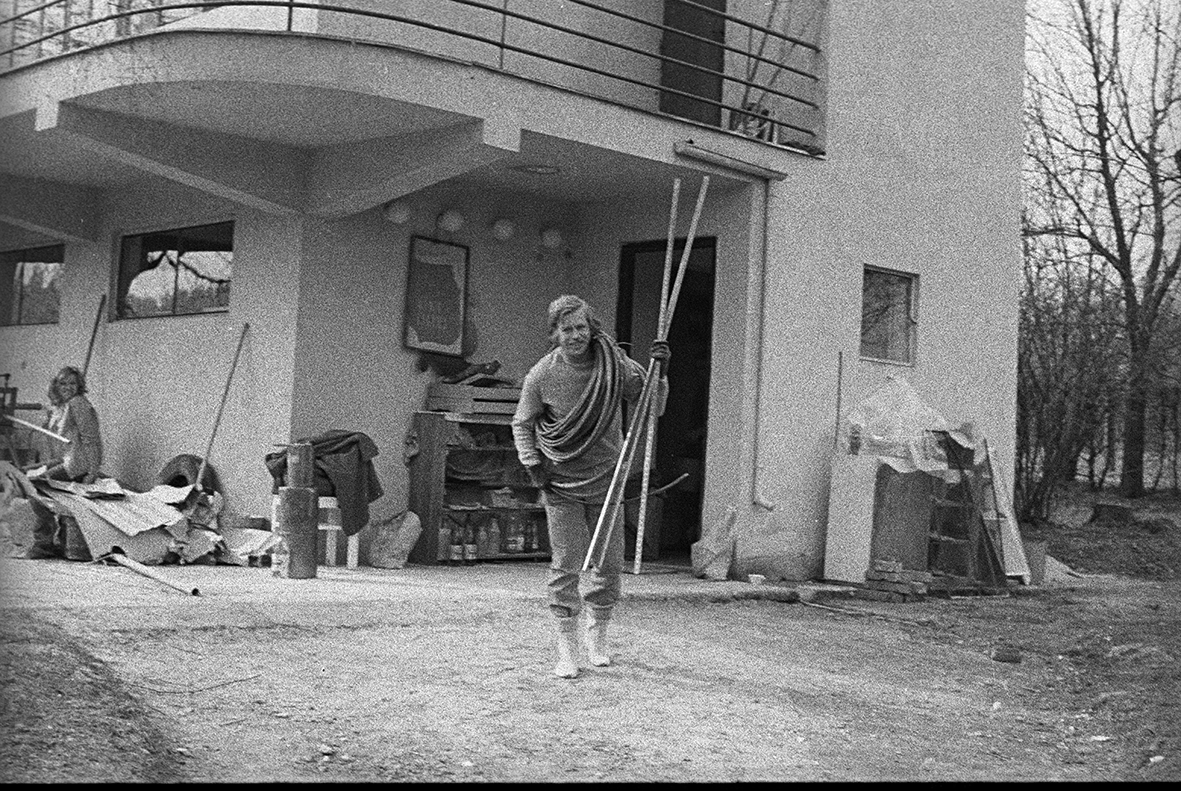 Václav Havel na Sázavě, kolem roku 1970