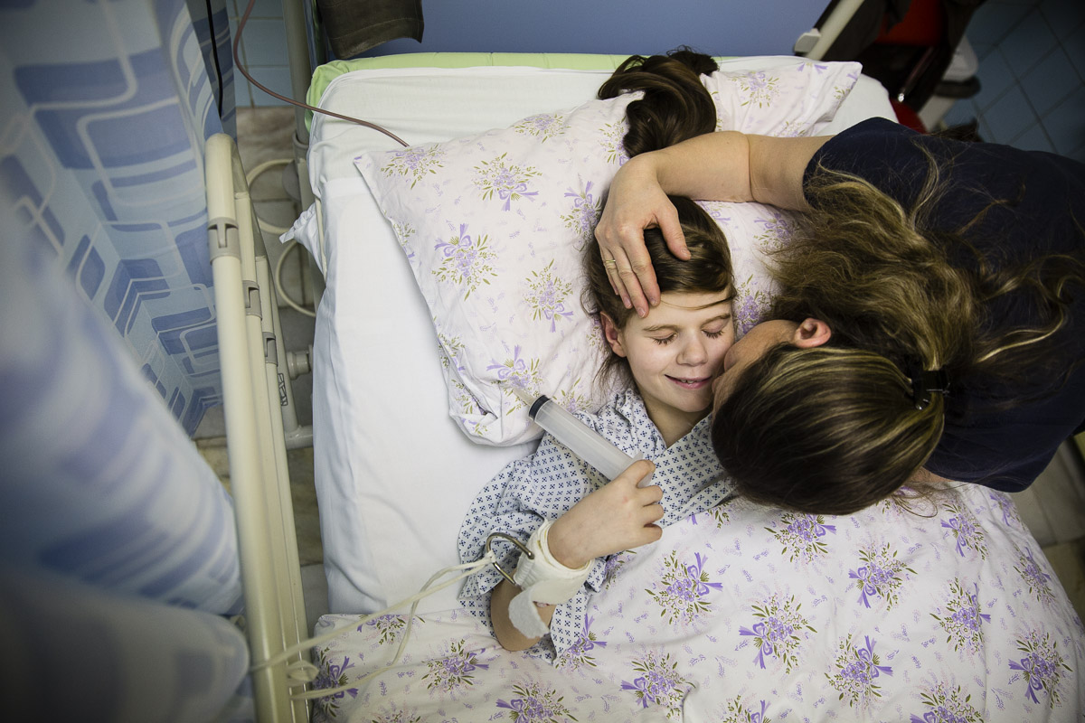 Eliška Doležalová (11 let),klientka
mobilního hospice Ondrášek