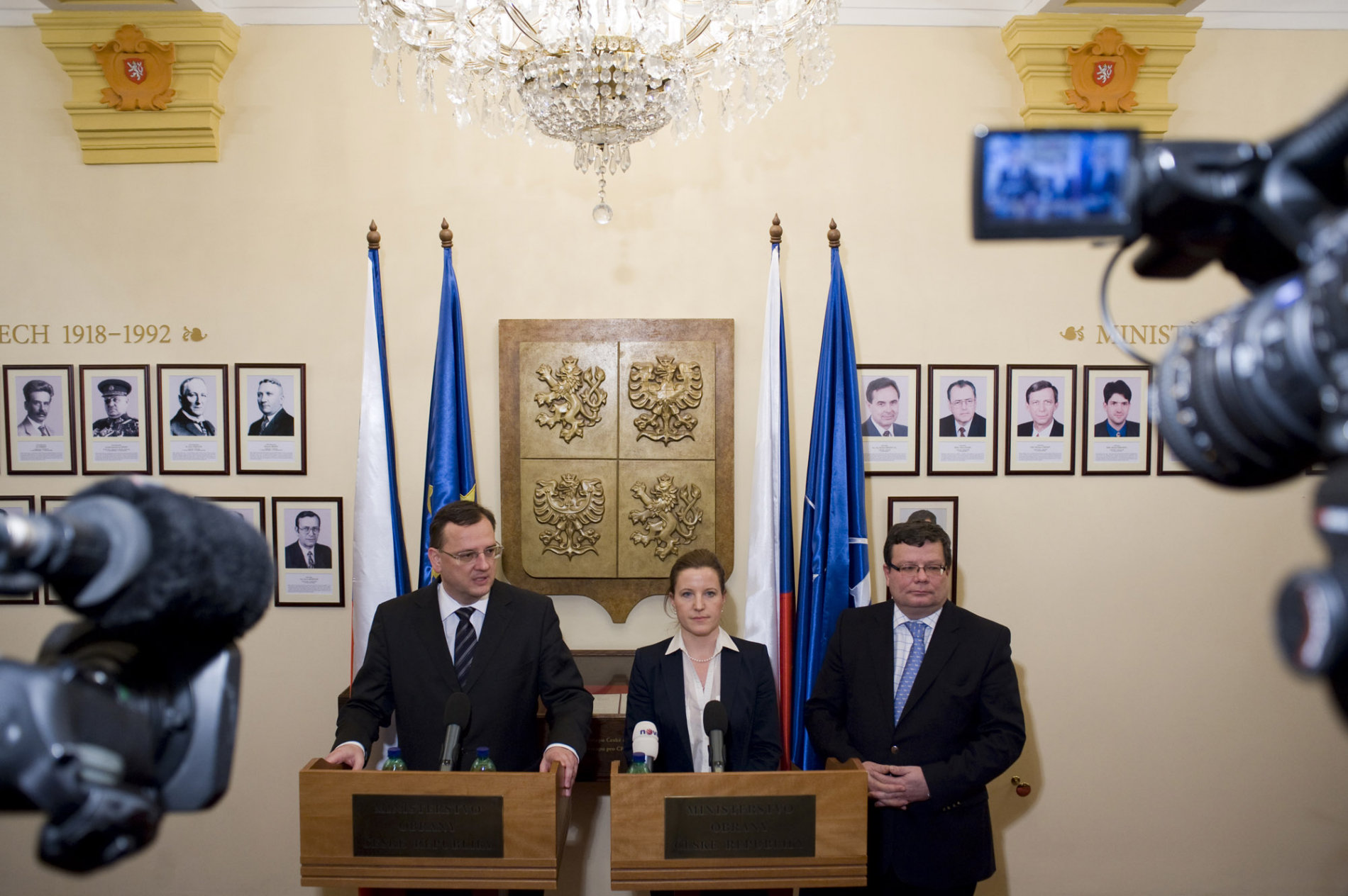Jmenování Karolíny Peake do čela Ministerstav obrany, prosinec, 2012