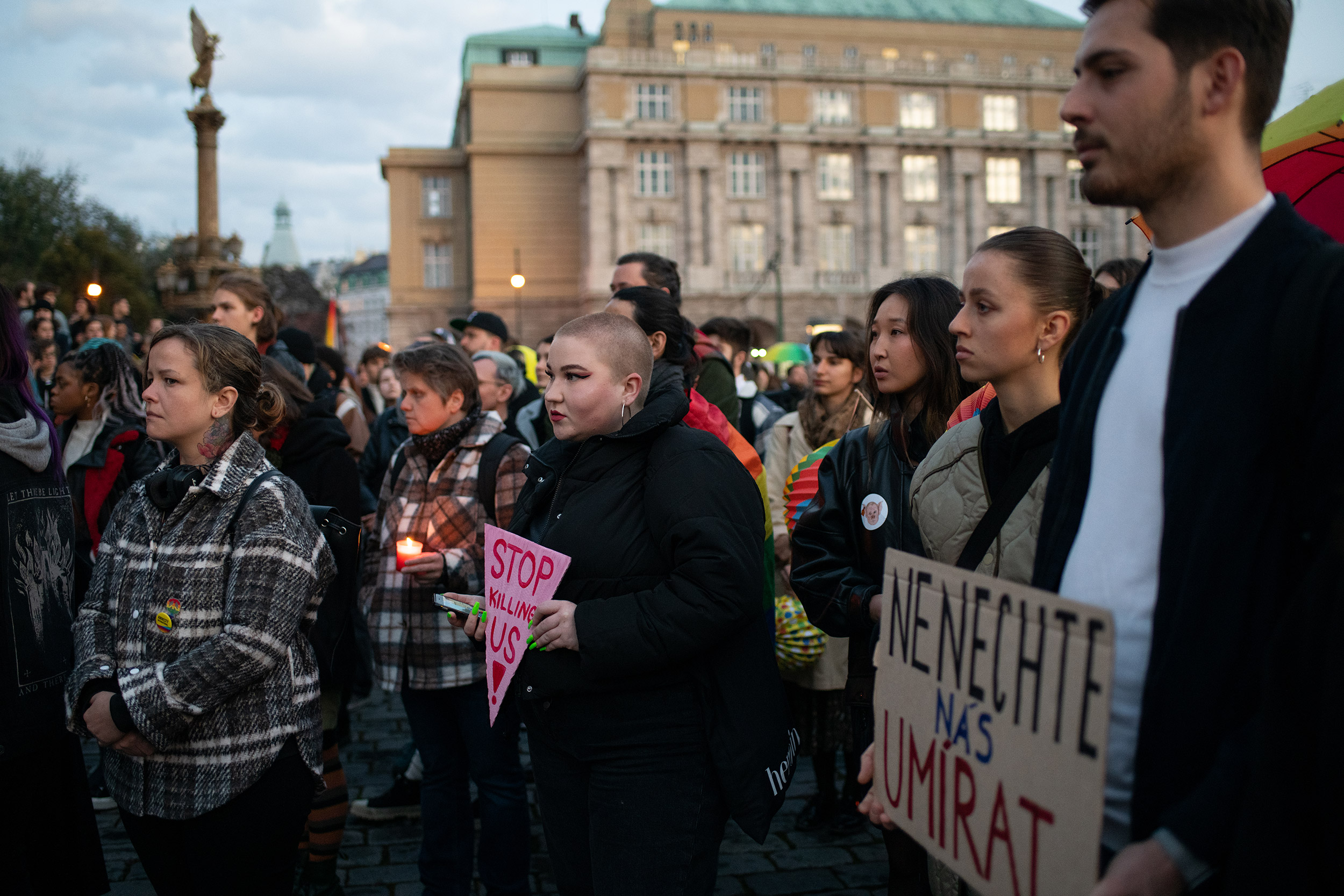 Náměstí Jana Palacha, Praha, 21.10.2022