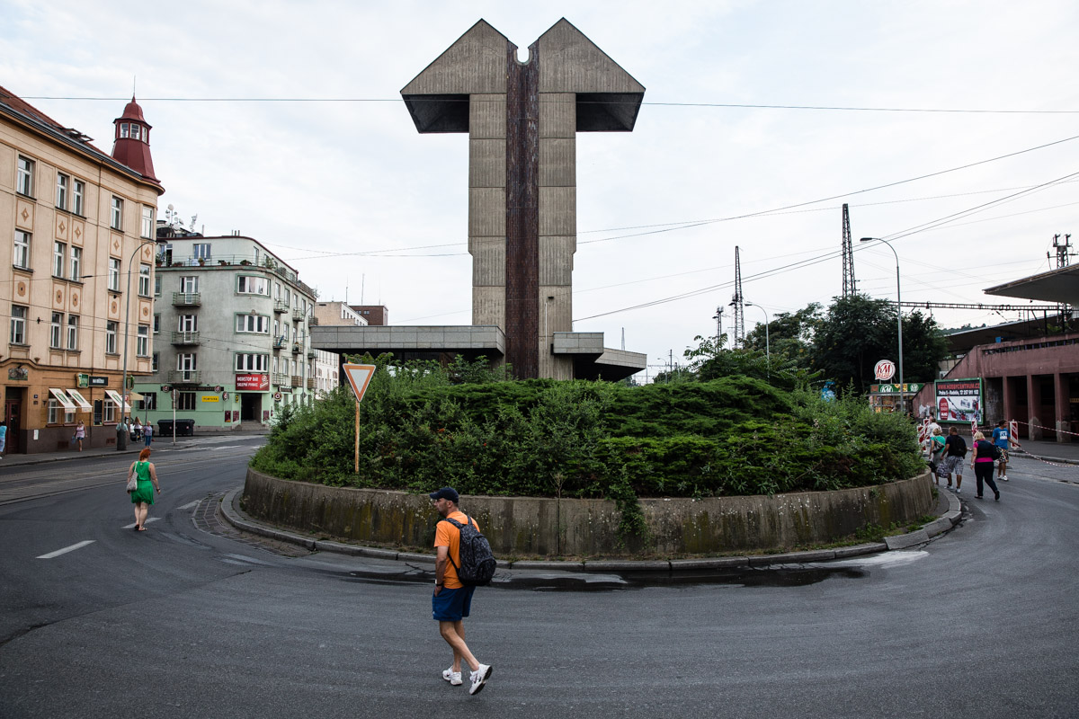 Autobusové a vlakové nádraží Smíchov