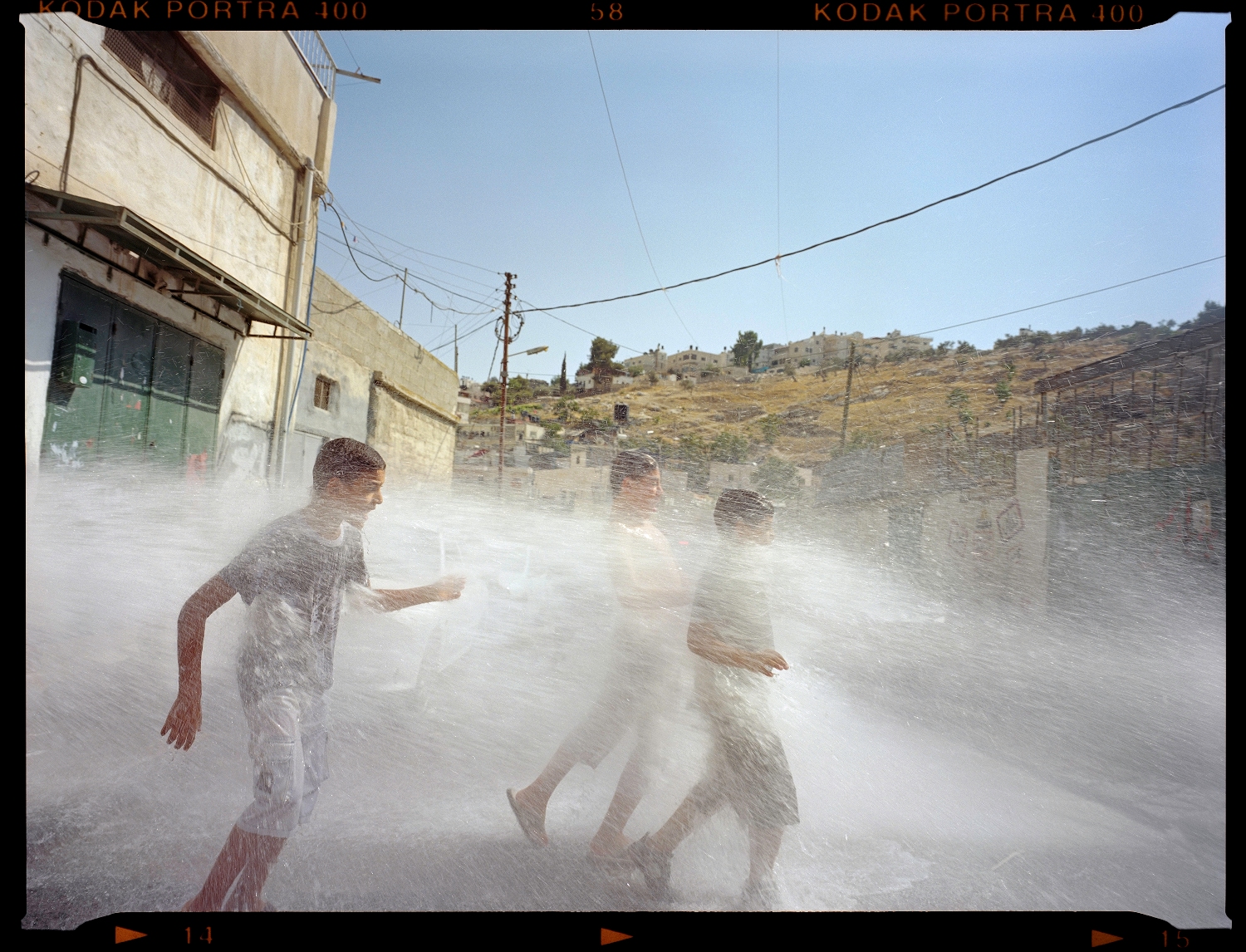 Al Bustan, a neighborhood in the village of Silwan, east Jerusalem / Al Bustan, čtvrť ve vesnici Silwan, východní Jeruzalém