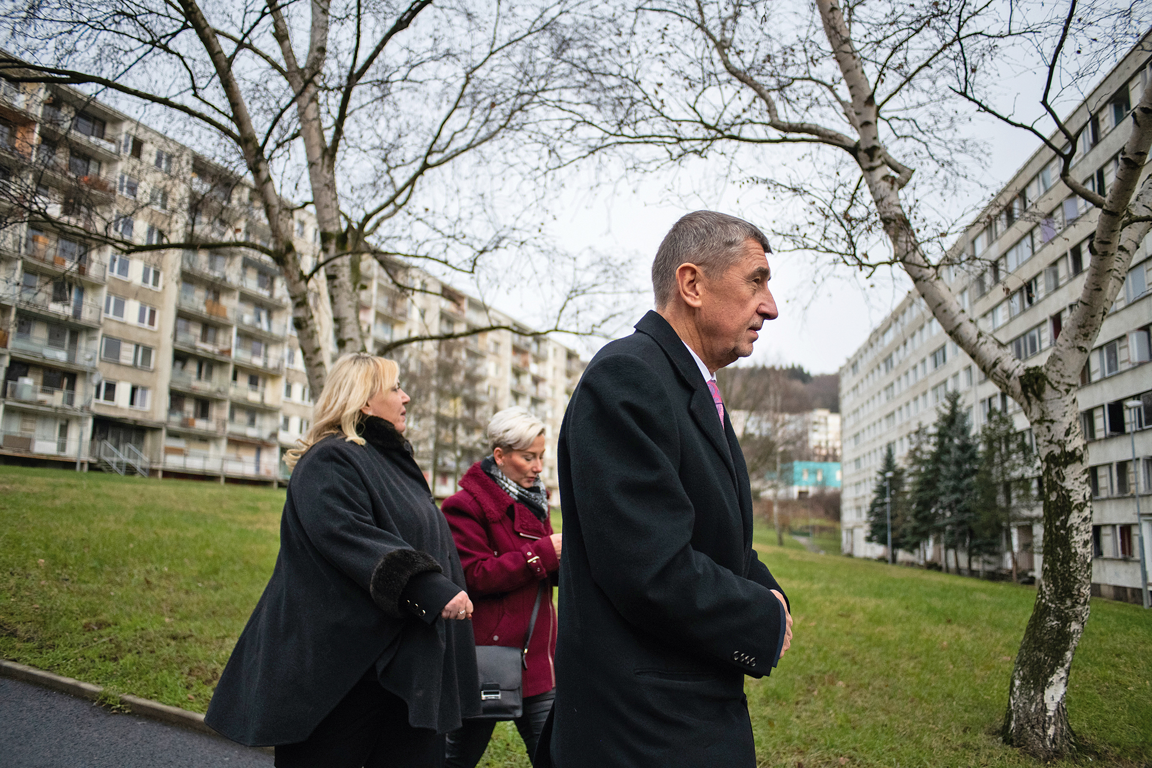 Přijeli a slíbili přísnost. (Zleva Dostálová, Bláhová, Babiš)