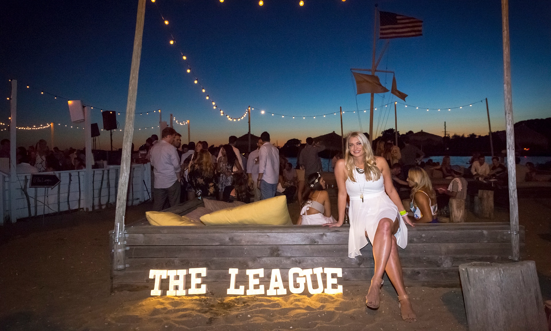 Amanda Bradford, zakladatelka The League