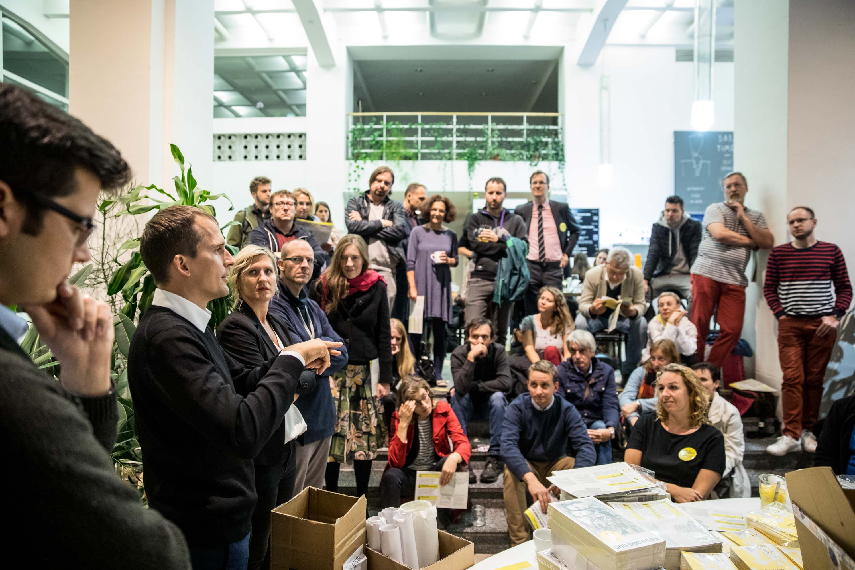Setkání jana Čižínského s dobrovolníky a podporovateli, září 2018