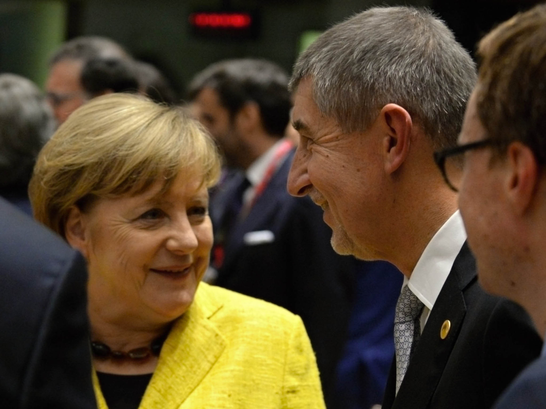 Na prosincovém bruselském summitu se Andrej Babiš sešel s Angelou Merkel