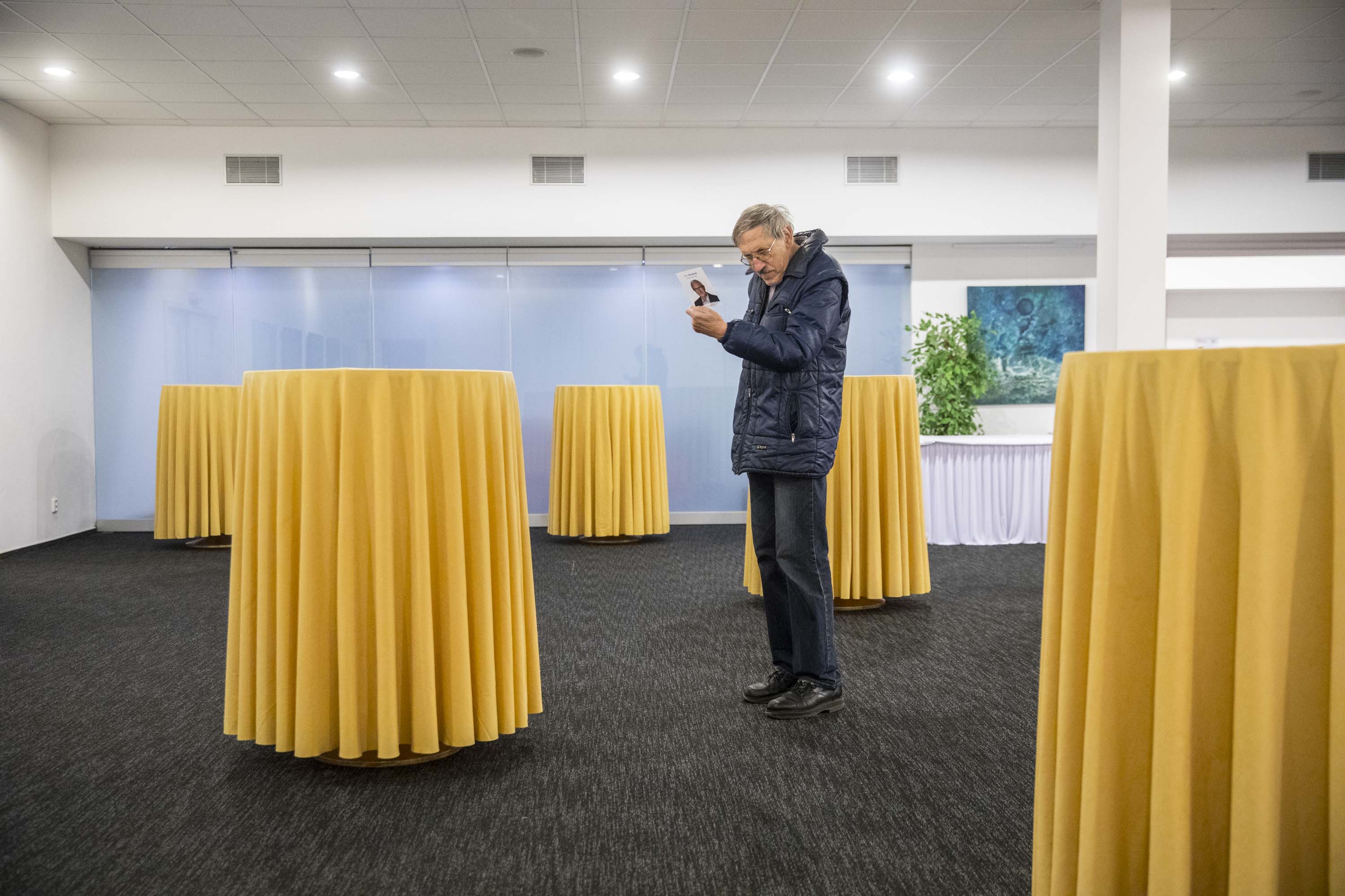 Setkání s Jiřím Drahošem v hotelu Flóra