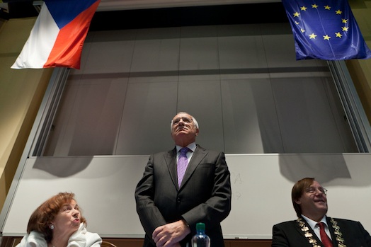 Václav Klaus na Ústecku