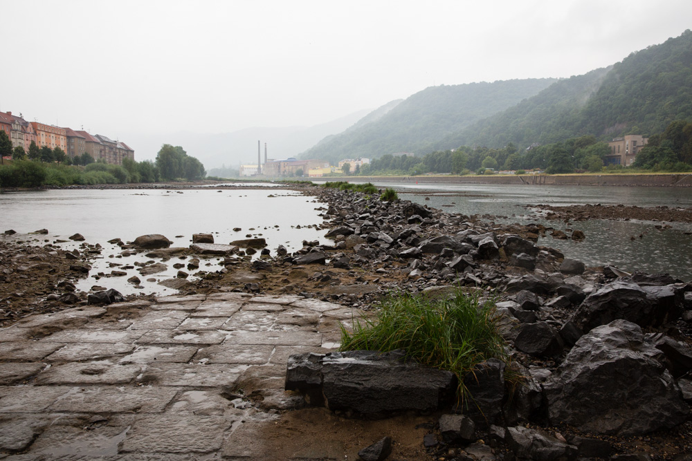 Labe v Usti nad labem