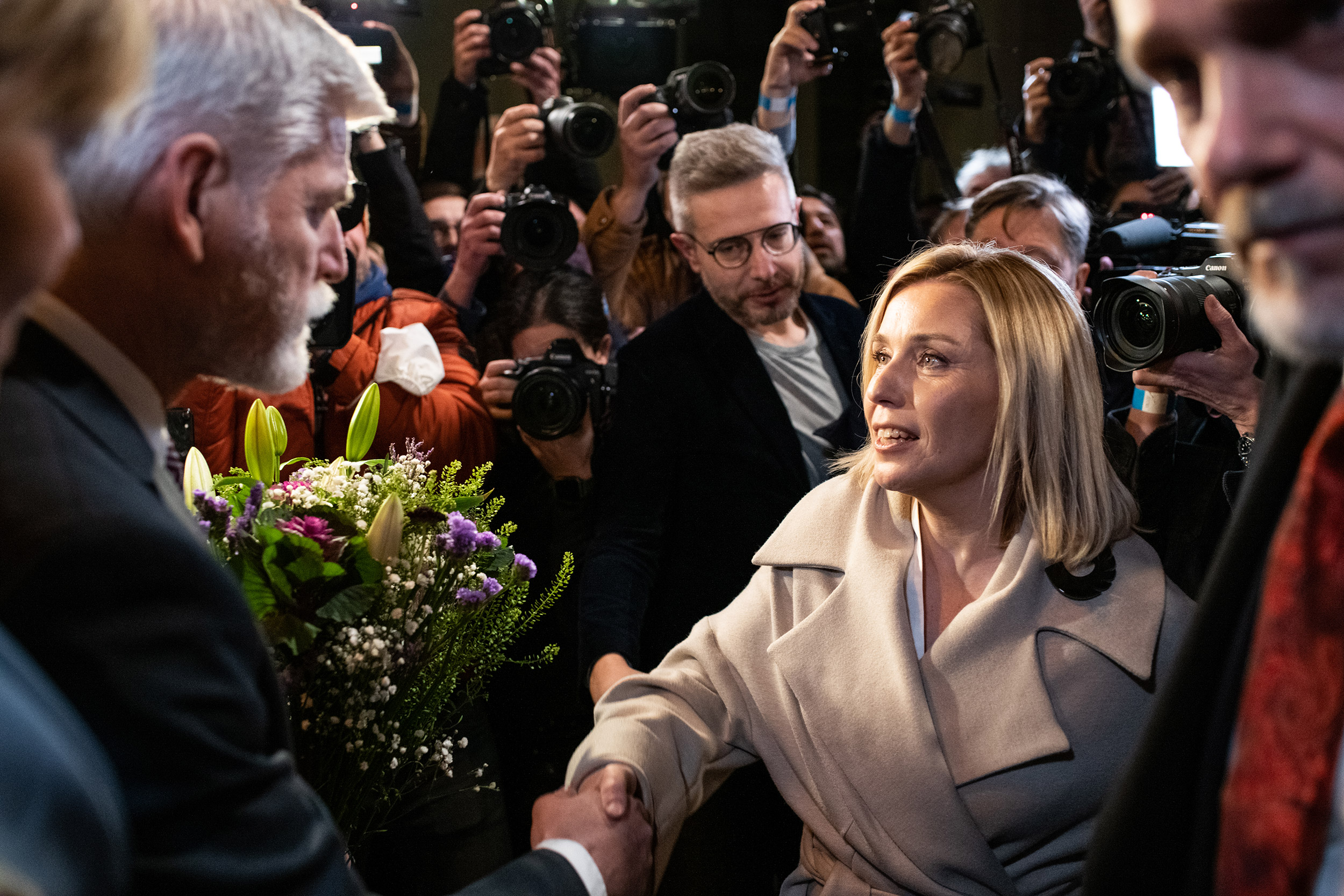 Ve volebním štábu Petra Pavla