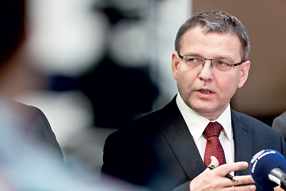 Ministr zahraničí Lubomír Zaorálek