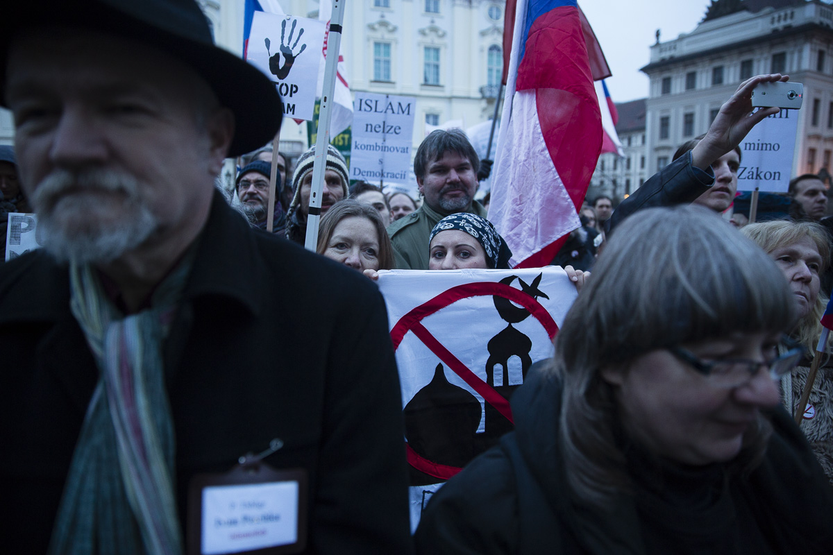 demonstrace Islam v CR nechceme