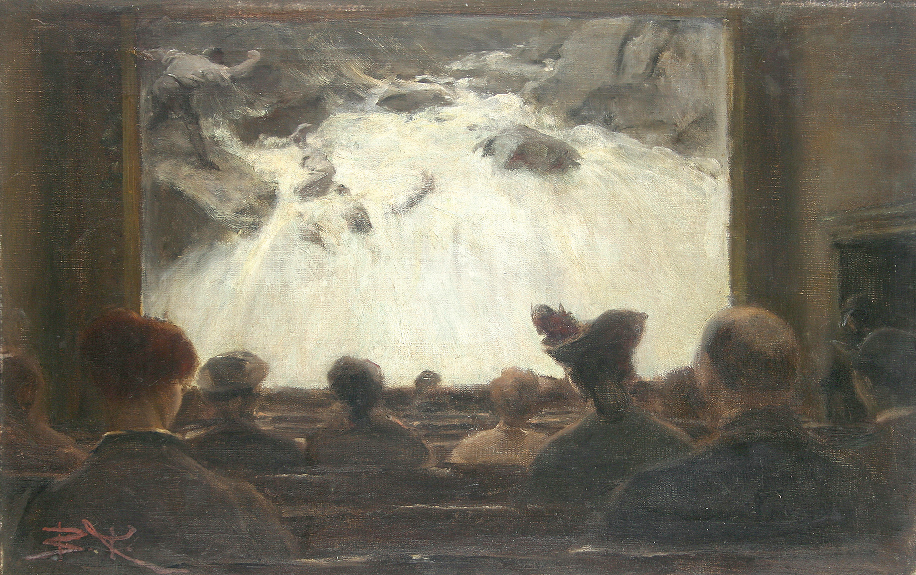 Římský kinematograf. (Beneš Knüpfer, 1905)