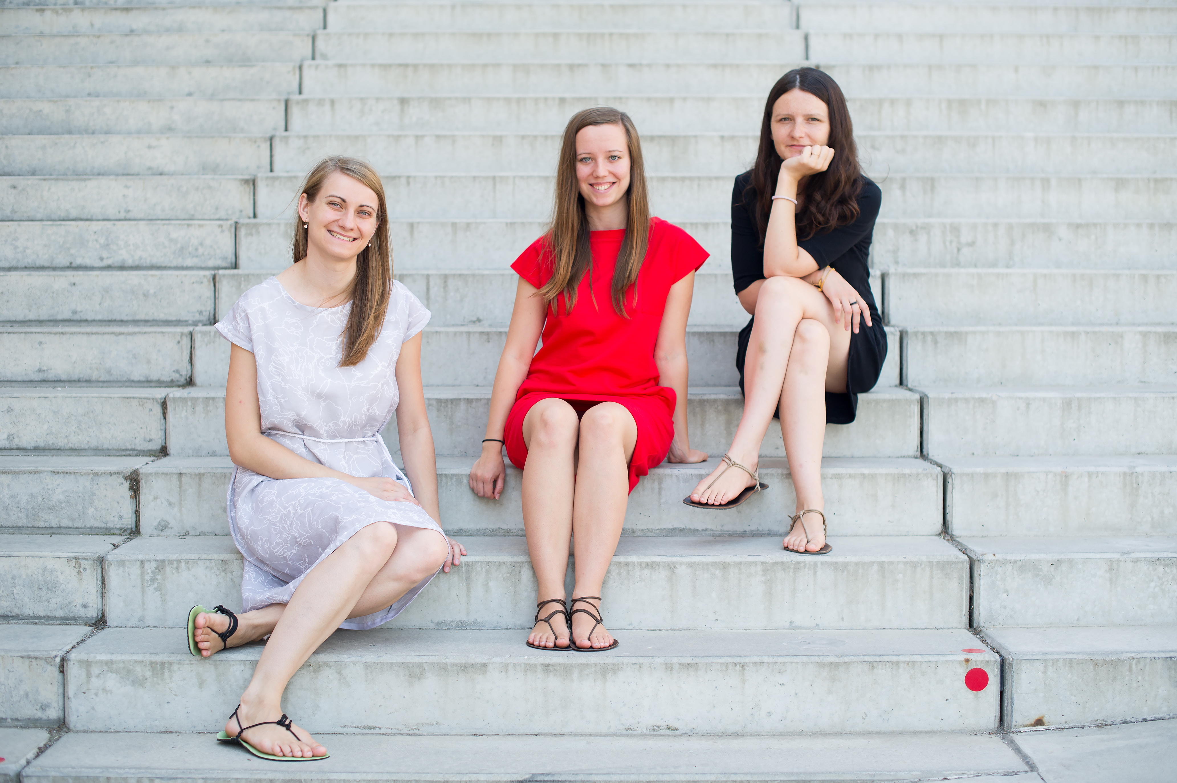 Zakladatelky iniciativy Czech Zero Waste: zleva Jana Karasová, Helena Škrdlíková a Michaela Gajdošová