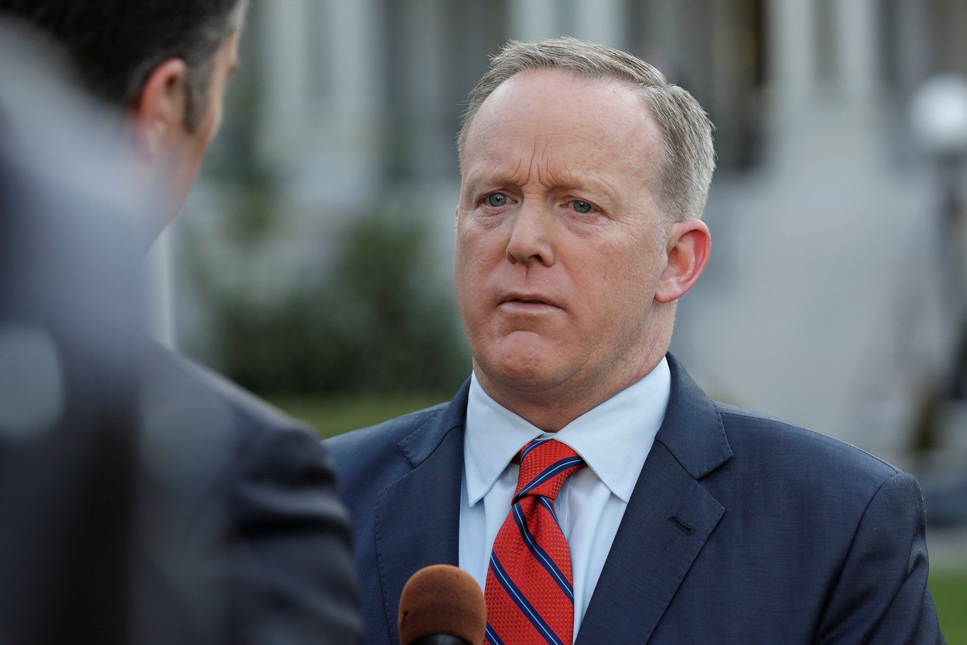 Mluvčí Bílého domu Sean Spicer 