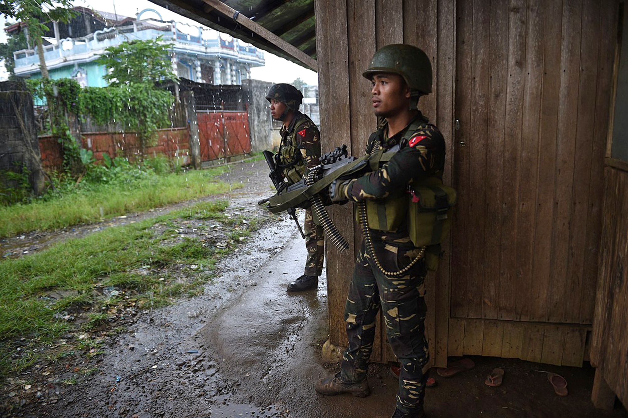 Vládní filipínské síly na ostrově Mindanao