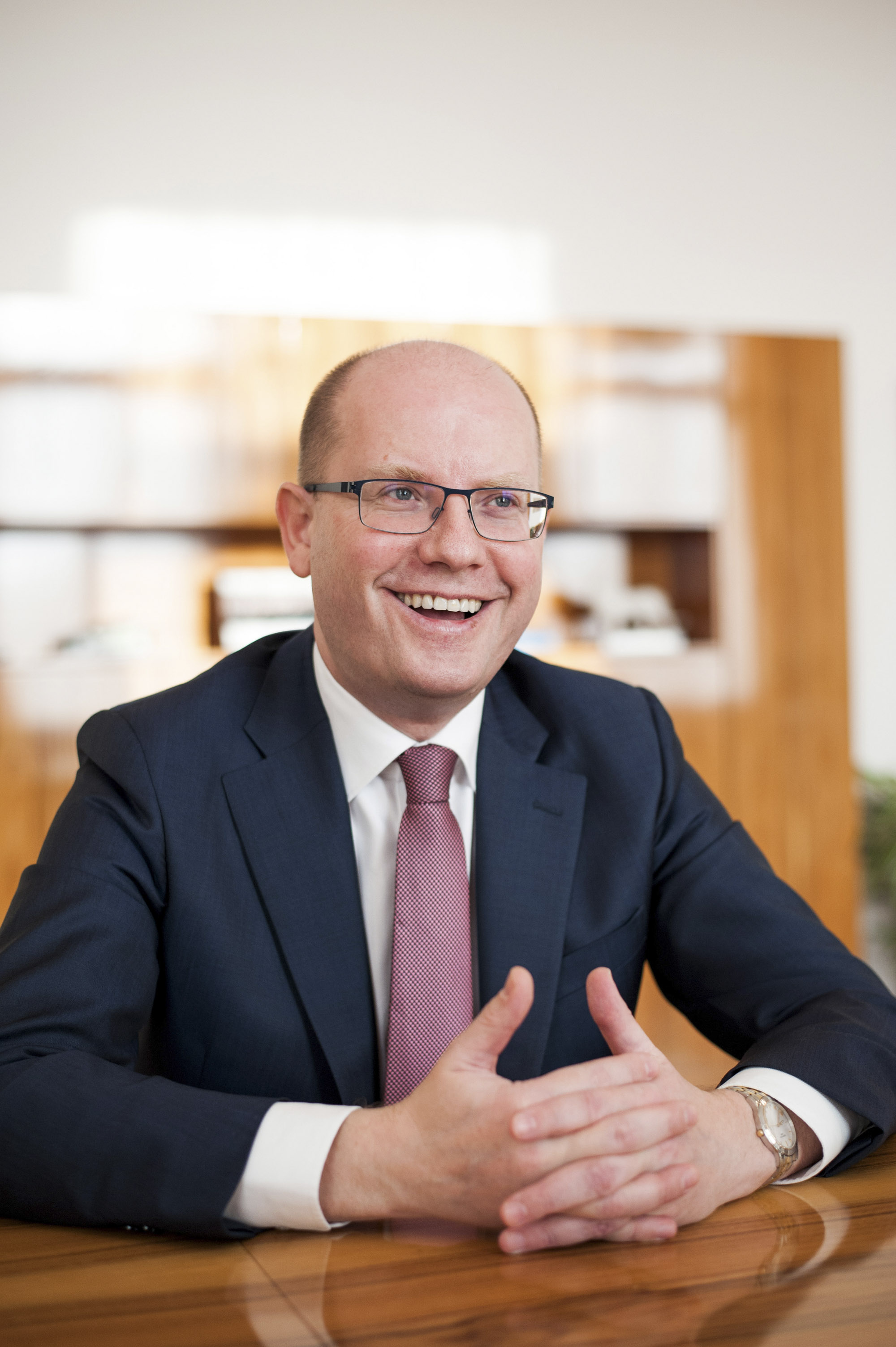Bohuslav Sobotka, únor 2017
