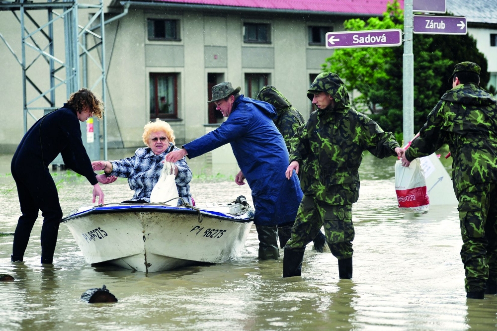 Katastrofa, se kterou se učíme žít. (Bohumín, Troubky) / FOTO MATĚJ STRÁNSKÝ