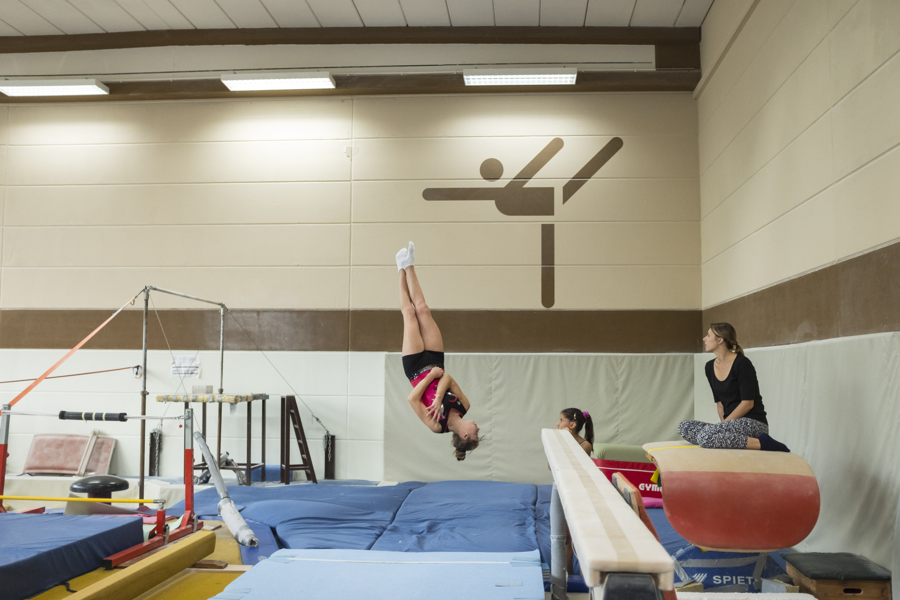 Hodina gymnastiky, Hassloch