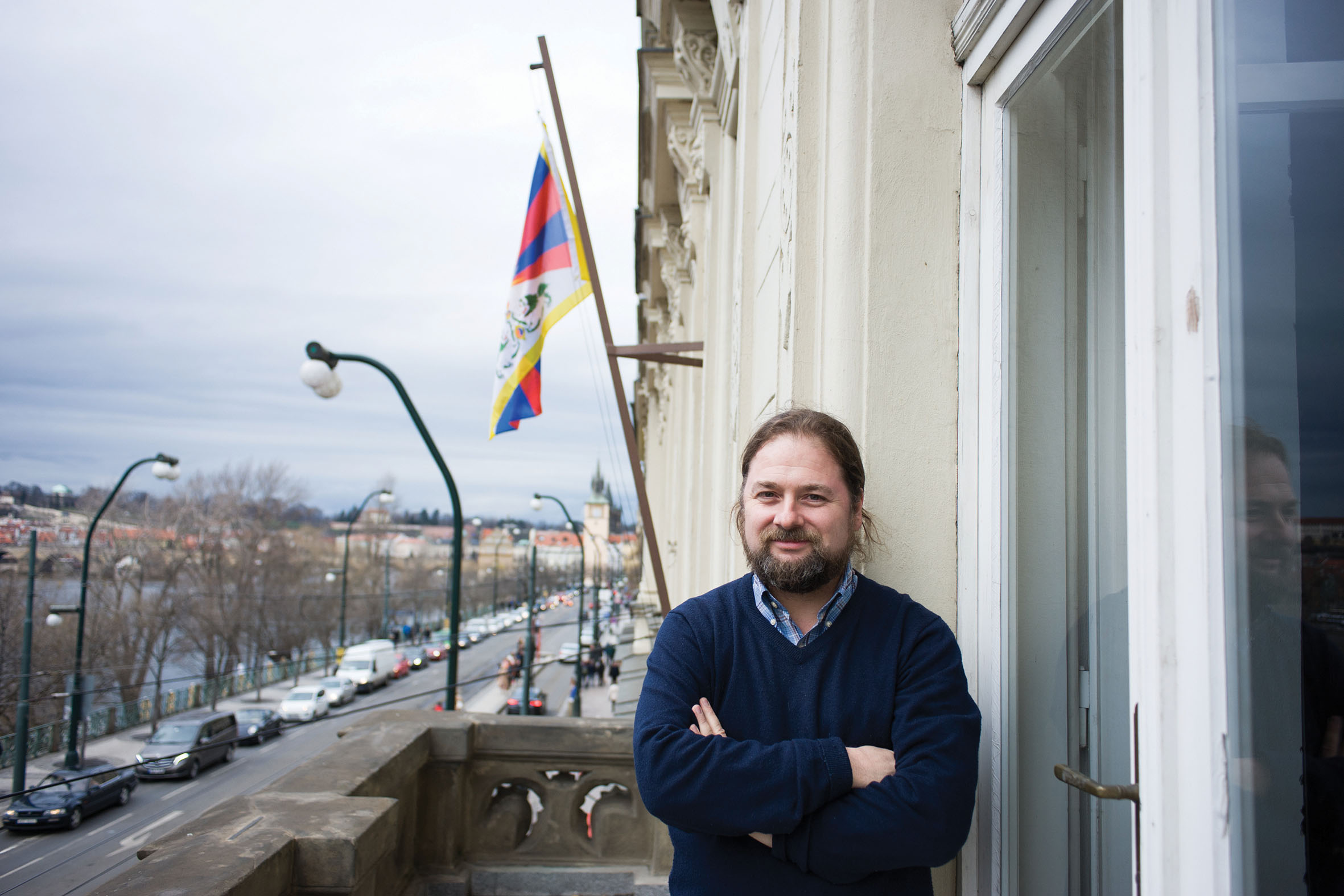 Děkan FAMU Pavel Jech: „Byl to pokus nás vystrašit
a přimět sundat prapory.“