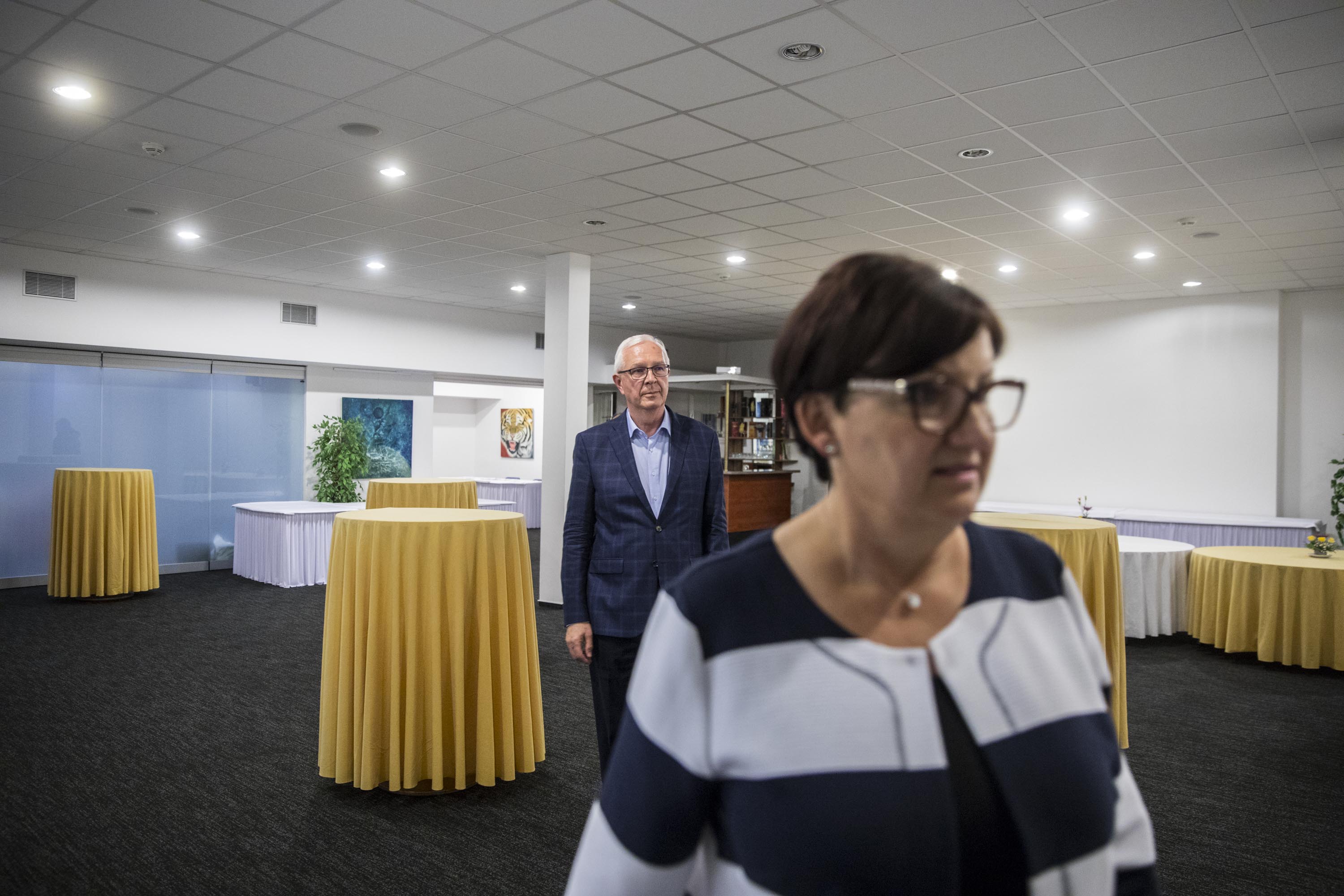Setkání s Jiřím Drahošem v hotelu Flóra